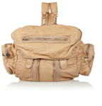 Fashionable Nude color slouchy backpack