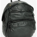 Trendy leather backpack for school/college goers gals
