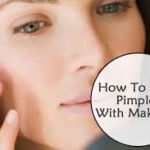 hide pimples with makeup