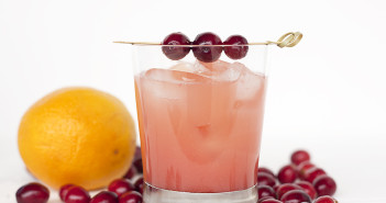 Cranberry-orange mocktail