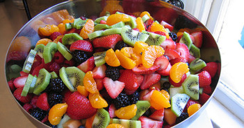 Mix fruit rainbow salad