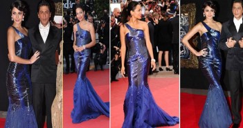 Anushka Sharma and Rosario Dawson in Roberto Cavalli