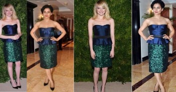 Kangana Ranaut and Emma Stone in Burberry