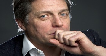 Actor Hugh Grant poses for a portrait as he promotes his movie “The Rewrite” in the Manhattan borough of New York