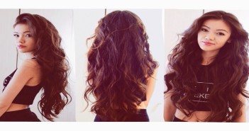 curly hair