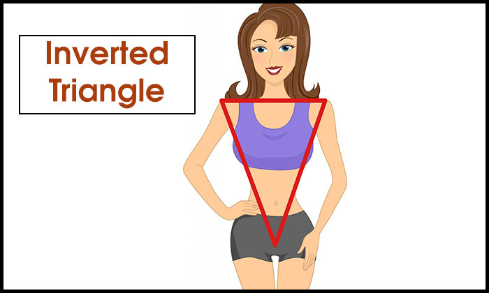 inverted triangle women